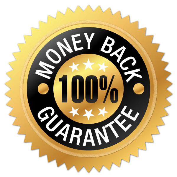 100% SATISFACTION 60-DAY MONEY BACK GUARANTEE